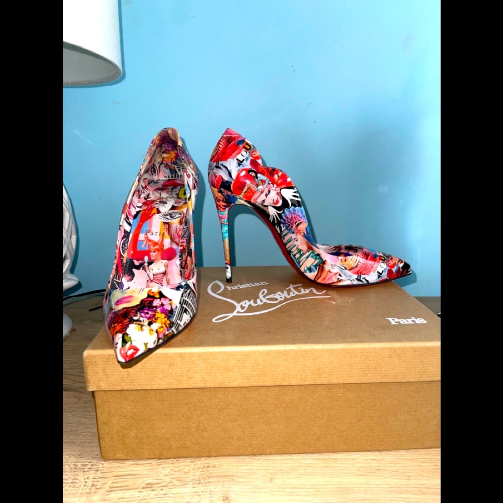 CHRISTIAN LOUBOUTIN Hot Chick 100m 8.5/38.5